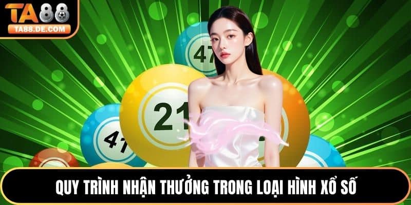 Quy trình nhận thưởng trong loại hình xổ số